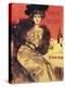 Advertisement. "Rioja Wine.modernist Style. Early 20th Century. Spain-Ramon Casas-Premier Image Canvas