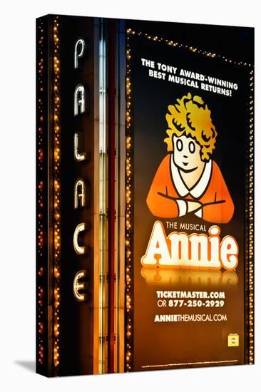 Advertising - Annie the musical - Times square - Manhattan - New York City - United States-Philippe Hugonnard-Premier Image Canvas