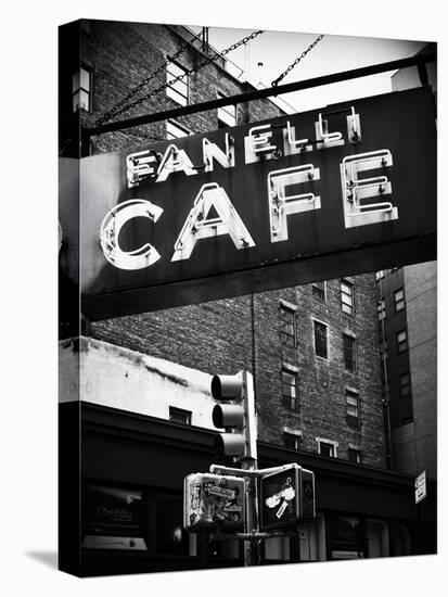 Advertising - Fanelli Cafe - Soho - Mahnattan - New York - United States-Philippe Hugonnard-Premier Image Canvas