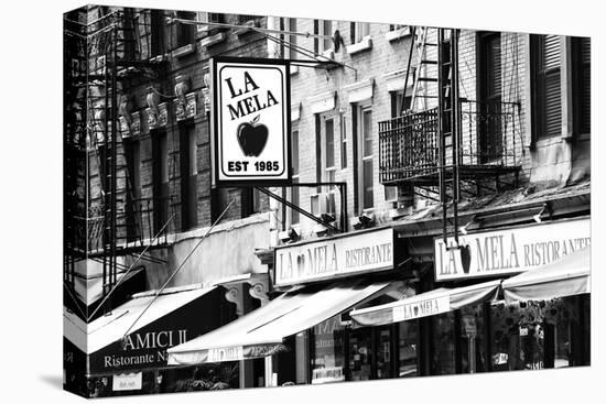 Advertising - La Mela - Little Italy - Manhattan - New York - United States-Philippe Hugonnard-Premier Image Canvas