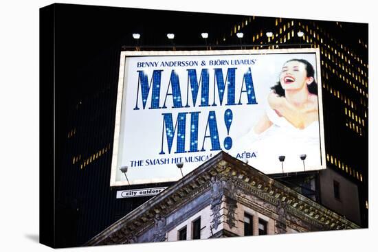 Advertising - Mamma Mia - Times square - Manhattan - New York City - United States-Philippe Hugonnard-Premier Image Canvas