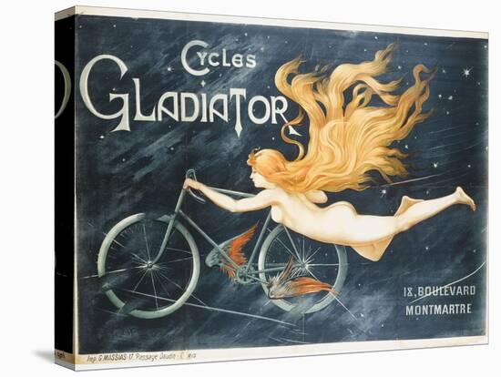 Advertising Poster for Gladiator Bicycles-null-Premier Image Canvas