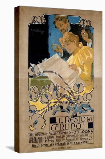 Advertising Poster for “Il Resto Del Carlino”, 1898-Adolfo Hohenstein-Premier Image Canvas