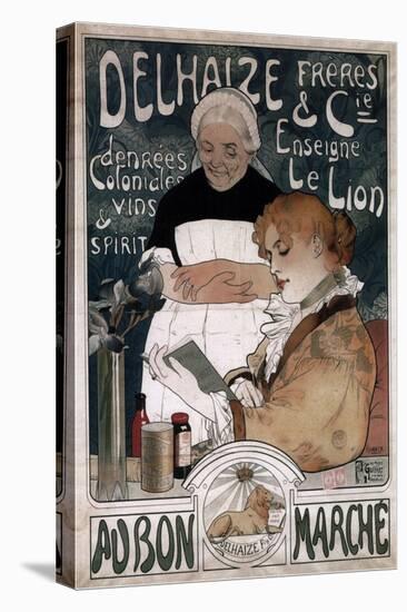 Advertising Poster for the Delhaize Frères and Cie Biscuits, 1900-Herman Richir-Premier Image Canvas