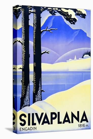 Advertising Poster Silvaplana-Ludwig Hohlwein-Premier Image Canvas