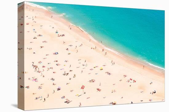 Aerial Beach-Summer Photography-Stretched Canvas