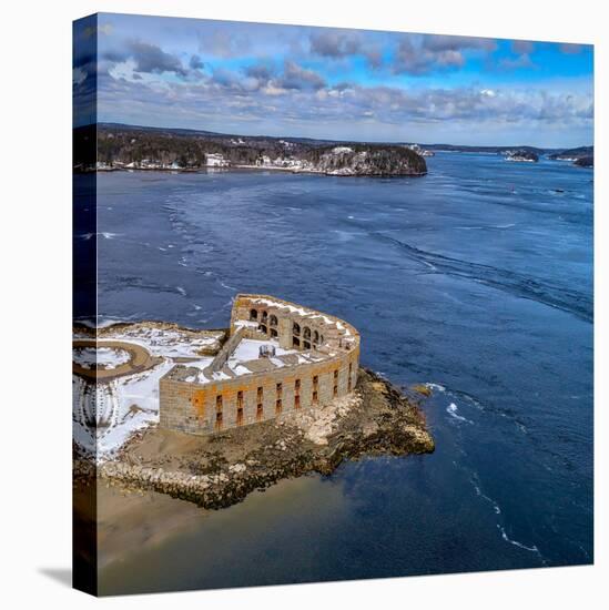 Aerial Fort-Jason Veilleux-Premier Image Canvas