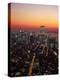 Aerial of Midtown NYC at Dusk, NY-Barry Winiker-Premier Image Canvas