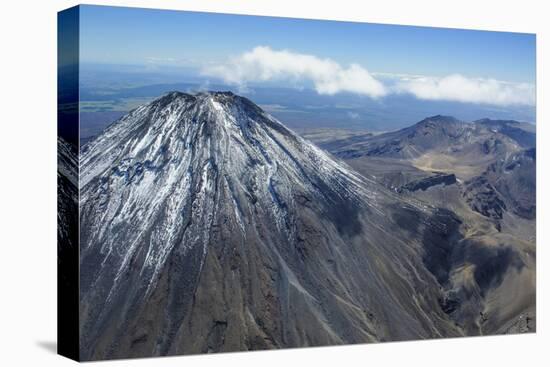 Aerial of Mount Ngauruhoe, Tongariro National Park, North Island, New Zealand, Pacific-Michael Runkel-Premier Image Canvas