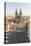 Aerial of Old Town Square. Church of Our Lady of Tryn. Prague, Czech Republic-Tom Norring-Premier Image Canvas