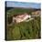 Aerial of Schloss Langenburg, Langenburg, Hohenlohe, Baden-WALrttemberg, Germany, Europe-Markus Lange-Premier Image Canvas