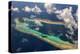 Aerial of the Very Beautiful Ant Atoll, Pohnpei, Micronesia, Pacific-Michael Runkel-Premier Image Canvas