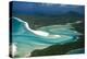 Aerial of Whitehaven in the Whit Sunday Islands, Queensland, Australia, Pacific-Michael Runkel-Premier Image Canvas