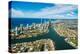 Aerial photograph of the Surfers Paradise skyline, Gold Coast, Queensland, Australia-Mark A Johnson-Premier Image Canvas