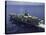 Aerial Side View of Aircraft Carrier USS Independence-null-Premier Image Canvas