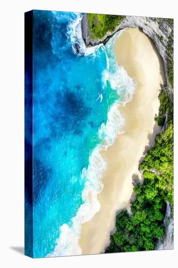 Aerial Summer - Half Beach Heart-Philippe HUGONNARD-Premier Image Canvas