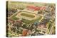 Aerial View, Creighton University, Omaha, Nebraska-null-Stretched Canvas