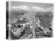 Aerial View, from an American Piper Cub Plane, of a Battle-Damaged Town in the Cassino, Ital, 1944-Margaret Bourke-White-Premier Image Canvas