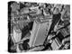Aerial View Looking Down on 6th Ave. and 50th St. at Towering Rockefeller Center Complex-Margaret Bourke-White-Premier Image Canvas