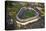 Aerial view of a baseball stadium, Yankee Stadium, New York City, New York State, USA-null-Premier Image Canvas