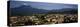 Aerial View of a City a with Mountain Range in the Background, Popocatepetl Volcano, Cholula-null-Stretched Canvas