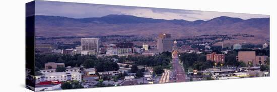 Aerial View of a City, Boise, Idaho, USA-null-Premier Image Canvas