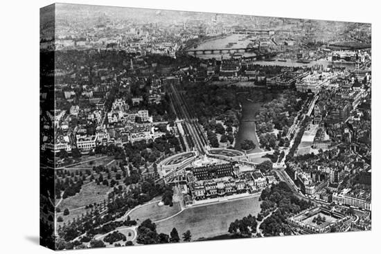 Aerial View of Buckingham Palace, London, 1926-1927-null-Premier Image Canvas