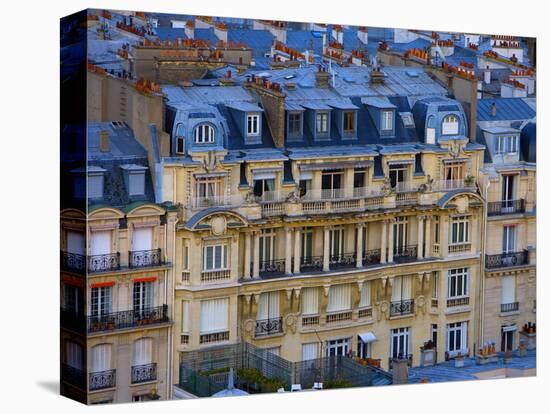 Aerial View of Buildings Seen from the Eiffel Tower, Paris, France-Jim Zuckerman-Premier Image Canvas