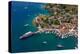 Aerial view of coastline near Zola, Kefalonia, Ionian Islands, Greek Islands, Greece, Europe-Frank Fell-Premier Image Canvas