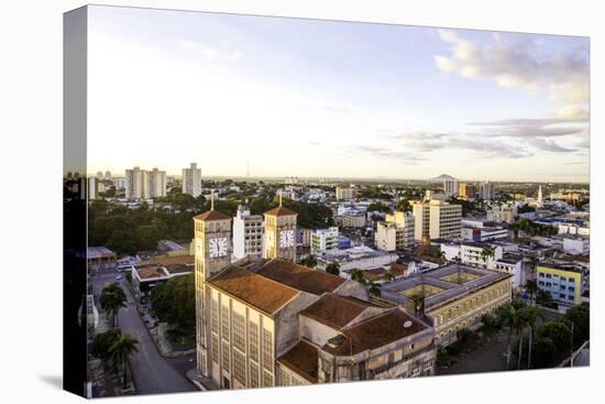Aerial View of Cuiaba City, Brazil-Frazao-Premier Image Canvas