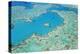 Aerial View of Heart Reef, Great Barrier Reef, Queensland, Australia-Peter Adams-Premier Image Canvas