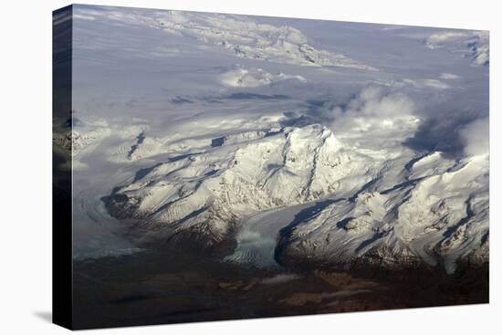 Aerial View of Iceland-Natalie Tepper-Stretched Canvas