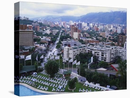 Aerial View of Las Mercedes, Caracas, Venezuela-Adina Tovy-Premier Image Canvas