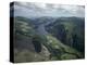 Aerial View of Loch Eck Looking South, Strathclyde, Scotland, United Kingdom-Adam Woolfitt-Premier Image Canvas