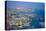 Aerial view of marina, Abu Dhabi, United Arab Emirates.-Keren Su-Premier Image Canvas