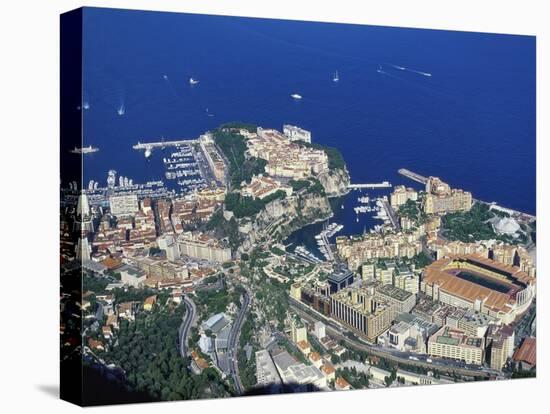 Aerial View of Monaco in the Summer-Jeremy Lightfoot-Premier Image Canvas