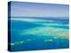 Aerial View of Moore Reef, The Great Barrier Reef, Cairns Area, North Coast, Queensland-Walter Bibikow-Premier Image Canvas