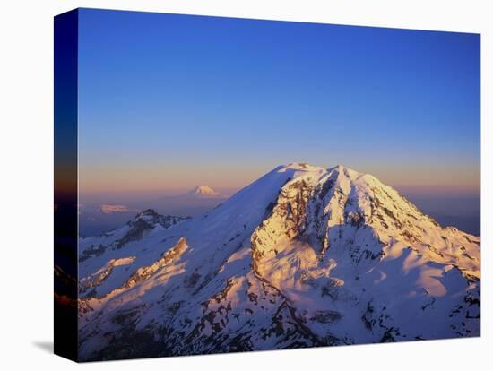 Aerial View of Mount Rainier-Bill Ross-Premier Image Canvas