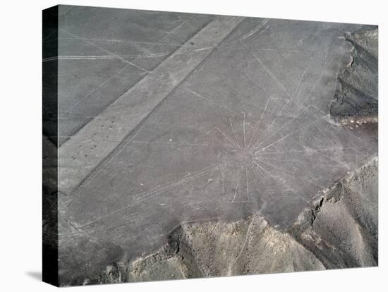 Aerial View of Nazca Lines (Photography, 1983)-Prehistoric Prehistoric-Premier Image Canvas