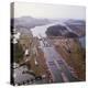 Aerial View of Panama Canal's Miraflores Locks-null-Premier Image Canvas