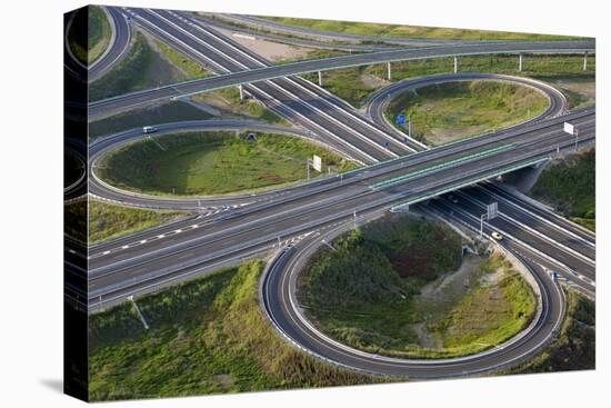 Aerial View of Road Highway Junction Huelva Province, Spain-Peter Adams-Premier Image Canvas