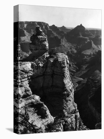Aerial View of Rock Formation in the Grand Canyon-Margaret Bourke-White-Premier Image Canvas
