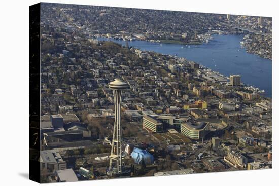 Aerial View of Seattle, Washington State, USA-Stuart Westmorland-Premier Image Canvas