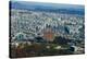 Aerial view of Seoul South Korea Skyline Asia - view from Seoul Tower hilltop-null-Stretched Canvas