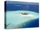 Aerial View of Small Island, Maldives, Indian Ocean, Asia-Sakis Papadopoulos-Premier Image Canvas