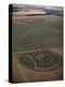 Aerial View of Stonehenge, Unesco World Heritage Site, Salisbury Plain, Wiltshire, England-Adam Woolfitt-Premier Image Canvas