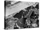 Aerial View of the Beach, Tennis Courts and Pool of the Coronado Hotel-Margaret Bourke-White-Premier Image Canvas