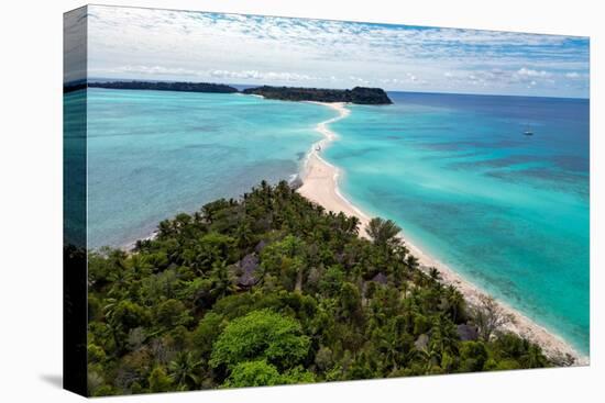 Aerial View of the Beautiful Island of Nosy Iranja Madagascar-mirecca-Premier Image Canvas