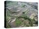 Aerial View of the Eastern Region of the Island of Bali, Indonesia, Southeast Asia-Bruno Barbier-Premier Image Canvas