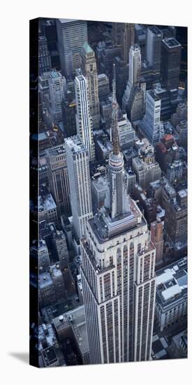 Aerial view of the Empire State Building-Cameron Davidson-Stretched Canvas